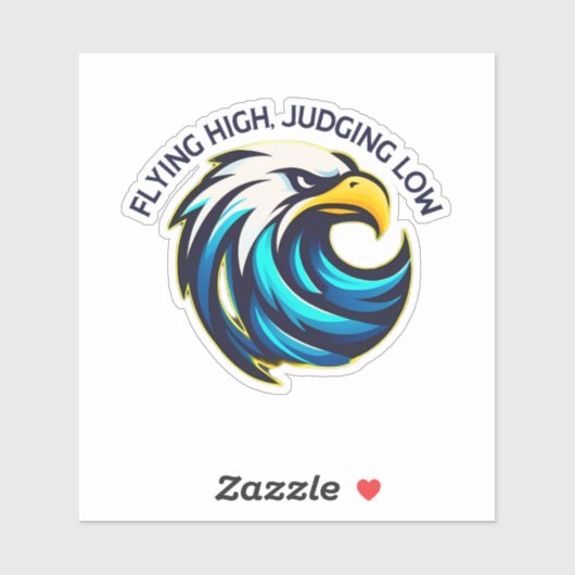 Adlervögel Aufkleber (Blatt)