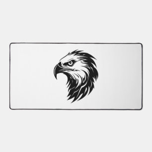 Adlervogel der Greifvogel-Silhouette Schreibtischunterlage