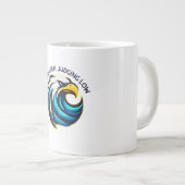 Adlervögel Jumbo-Tasse (Vorderseite Rechts)