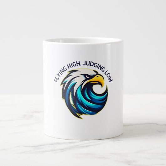 Adlervögel Jumbo-Tasse (Vorderseite)