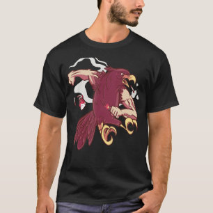 Adlervogel von Prey White Head Sea Eagle Hawk Habi T-Shirt