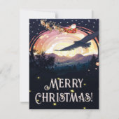 Adlerwacht über den Santa Mitteilungskarte (Vorderseite)