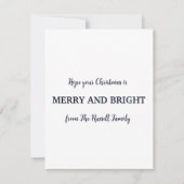 Adlerwacht über den Santa Mitteilungskarte (Rückseite)