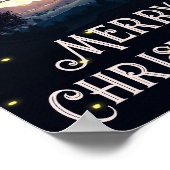 Adlerwacht über den Santa Poster (Ecke)