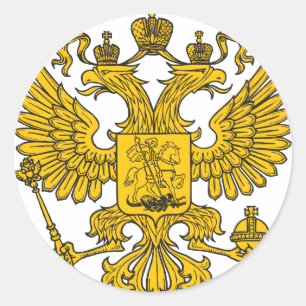 AdlerWappen Runder Aufkleber