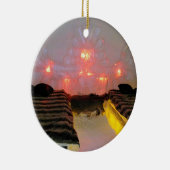 Adlerzimmer im Hotel de Glace, Quebec, Kanada Keramik Ornament (Rechts)