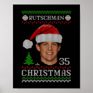 Adley rutschman baltimore Baseball Weihnachtsschwe Poster