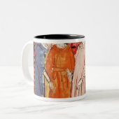 Adlige, die gegen König Louis sich verschwören Zweifarbige Tasse (Vorderseite Links)