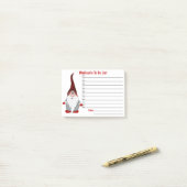 Adlige Gnome-Kids Personalisiert zu finden Post-it Klebezettel (Auf Schreibtisch)