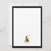 Adlige Halloween-Kinder Kostüm-Party Einladung (Rückseite)