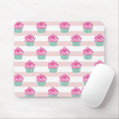 Adlige Kuchen, Streifen - Personalisiert Mousepad (Mit Mouse)