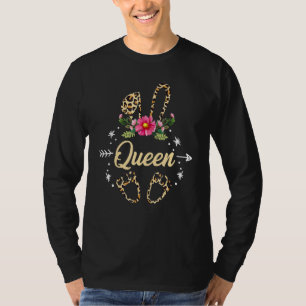 Adlige Niedliche Ostern Leopard Kaninchen Frauen Q T-Shirt