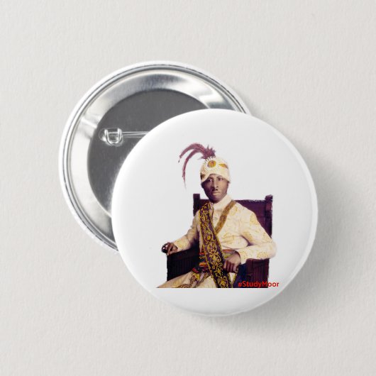 Adliger zeichnete Ali Button (Vorne & Hinten)