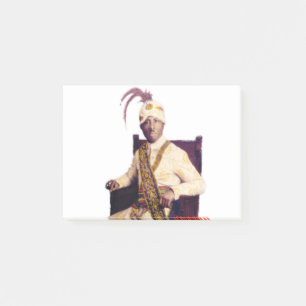 Adliger zeichnete Ali Post-it Klebezettel