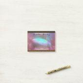 Admenia Beautiful Monogram Post-it Klebezettel (Auf Schreibtisch)