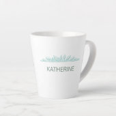 Admin Assistant Appentition Latte Tasse (Rechte Ecke)