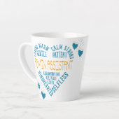 Admin Assistant Appentition Latte Tasse (Linke Ecke)