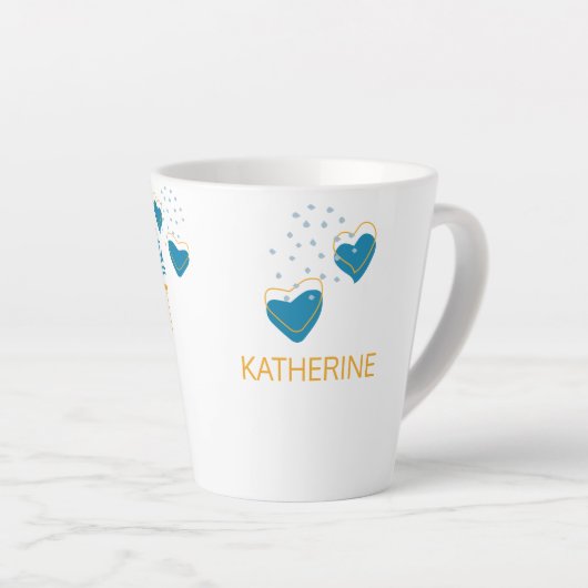 Admin Assistant Appentition Latte Tasse (Rechte Ecke)