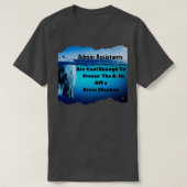 Admin Assistant Cool genug T-Shirt (Design vorne)