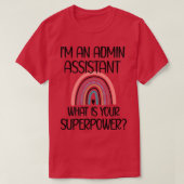Admin Assistant Day Administrative Assistant Mama T-Shirt (Design vorne)