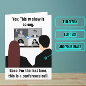 Admin Assistant Funny Birthday Karte