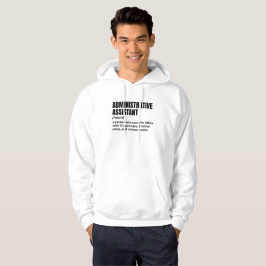Admin Assistant - Office Ninja Edition Hoodie (Vorne ganz)