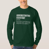 Admin Assistant Power T-Shirt (Vorderseite)