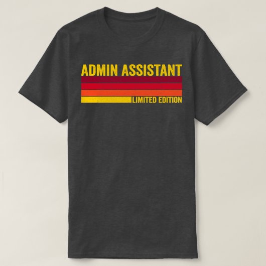 Admin Assistant T-Shirt (Design vorne)