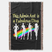 ADMIN ASST IST EINE FABULOSE DIVA DECKE (Vorderseite Vertikal)