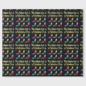 ADMIN ASST SHOE LOVER DESIGN GESCHENKPAPIER (Flach)