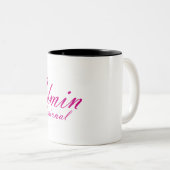 Admin Beruflich Zweifarbige Tasse (VorderseiteRechts)