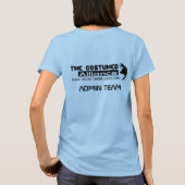 Admin Crew Shirt, Frauen T-Shirt (Rückseite)