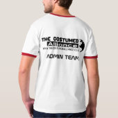Admin-Crew-Shirt, Männer T-Shirt (Rückseite)