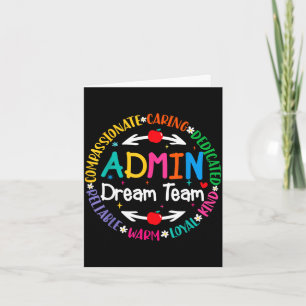 Admin Dream-Team Back-to-School-Front-Office Karte