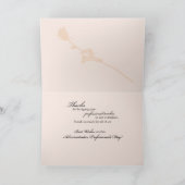 Admin Pro Computer-Rose dank Dankeskarte (Innenseite)