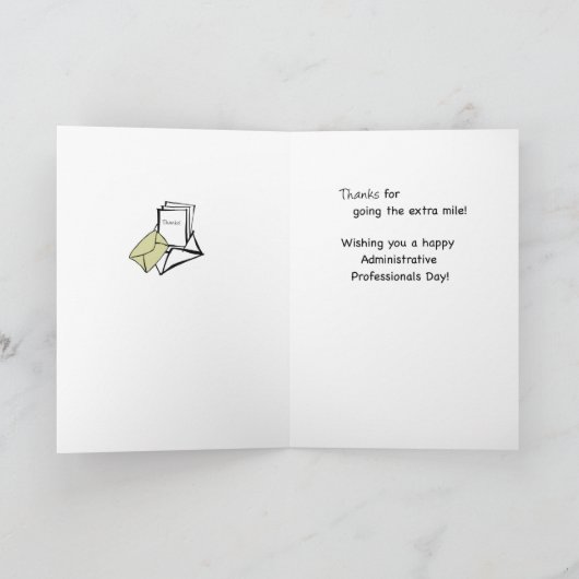 Admin Pro Kangaroo Humoro Karte (Innenseite)