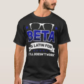 Admin Programmer Linu Binary Beta Premium T-Shirt (Vorderseite)