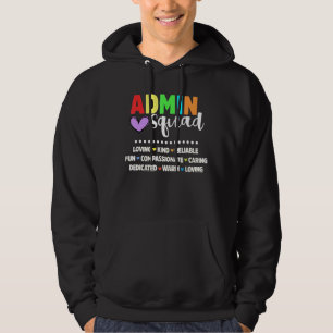 Admin School Assistant Squad Hauptverwaltung Crew  Hoodie