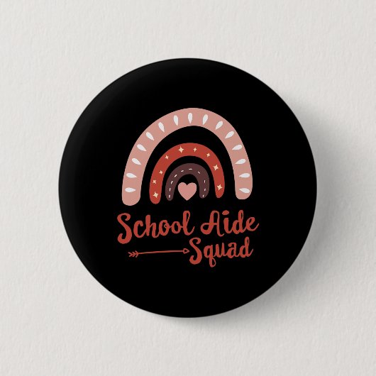 Admin Schulhelfer-Team Lustiger Rückkehr-zur-Schul Button (Vorderseite)