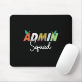Admin-Squad-Crew-Team Zurück zur Schule Lehrer-Squ Mousepad (Mit Mouse)