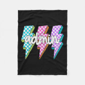 Admin Squad Lightning Bolt School Istant Principal Fleecedecke (Vorderseite)