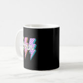 Admin Squad Lightning Bolt School Istant Principal Kaffeetasse (Vorderseite Links)