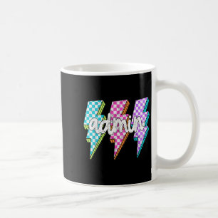 Admin Squad Lightning Bolt School Istant Principal Kaffeetasse