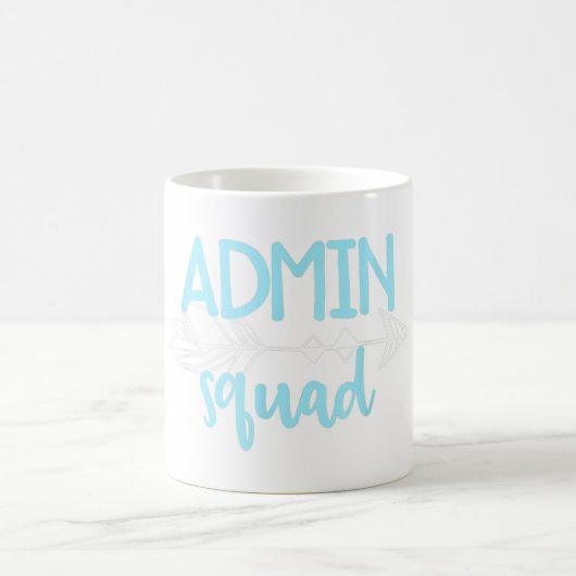 Admin Squad Office Dentist Doctor School Group Tas Kaffeetasse (Mittel)