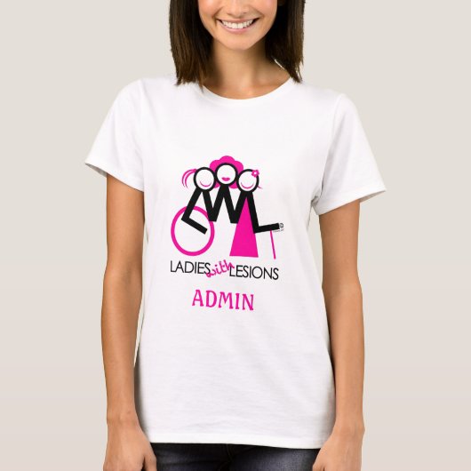 Admin-T-Shirt T-Shirt (Vorderseite)