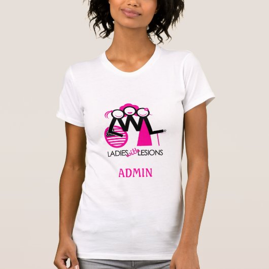 Admin-T-Stück T-Shirt (Vorderseite)