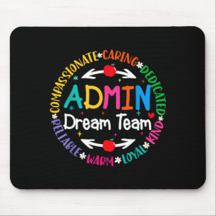 Admin-Traumteam zurück ins Schulbüro Mousepad