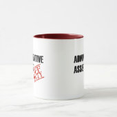 Admin-Vorlage dienstfrei Tasse (Zentrum)