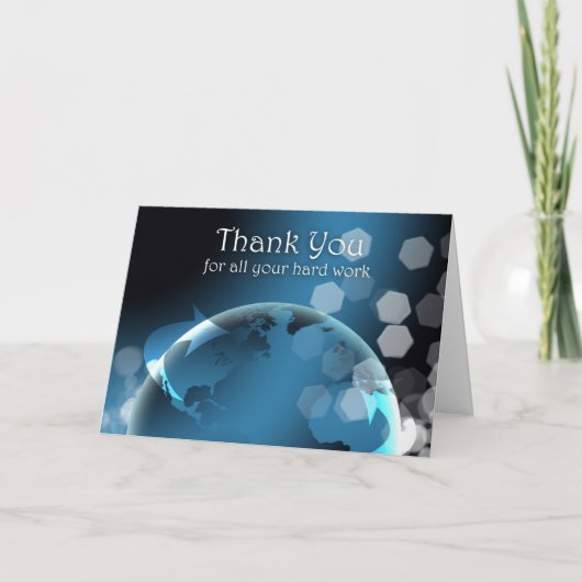 Administration Professional Day Card - Admin Pro Dankeskarte (Vorderseite)