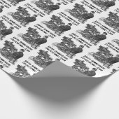 Administrativ Beruflich Day Male Typische Kunst Geschenkpapier (Ecke)